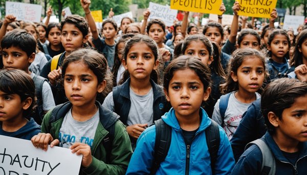 Les enfants et les manifestations : devoir ou danger ?